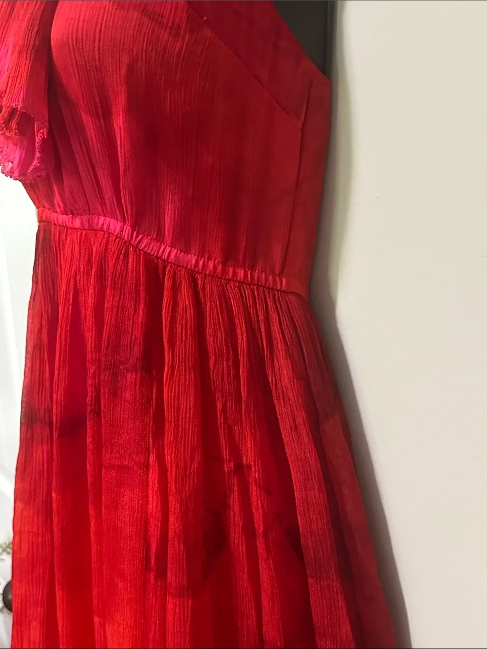 Tracy Reese for Anthropologie Cascade Halter Dress 0P